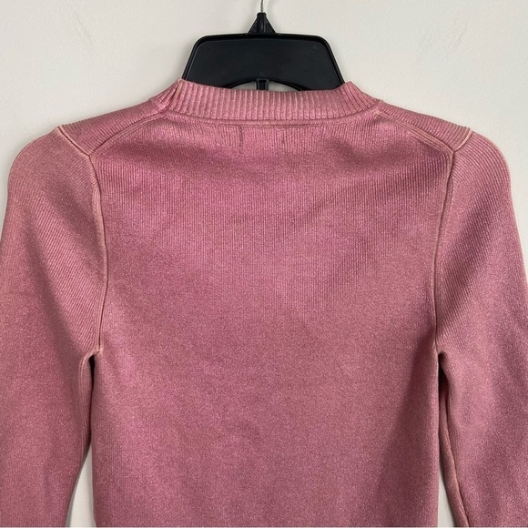 NBD Talya Metallic Coated Sweater in Pink Size M - Picture 8 of 13